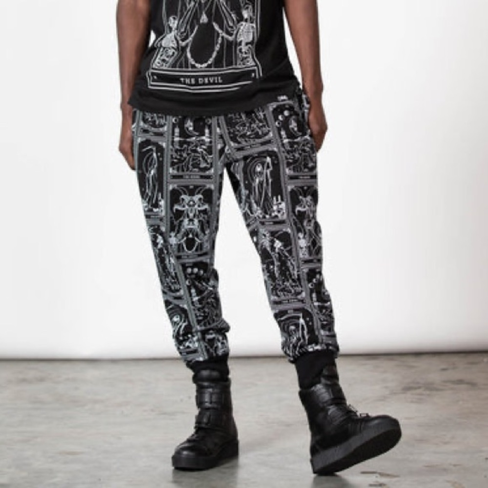 Killstar Tarot Joggers Unisex Large